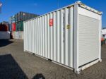 Conteneur High Cube de 20 pieds avec portes enroulables