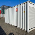 Conteneur High Cube de 20 pieds avec portes enroulables