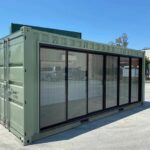 Conteneur de bureau de 20 pieds avec fenêtre latérale