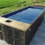 Piscine conteneur de 6 mètres – Prête à l'emploi, style garanti