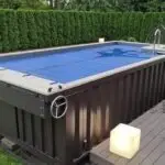 Piscine conteneur de 6 m (20 pi) – Modèle prêt à l'emploi