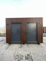 Module sanitaire avec douche et WC séparés – Image 3