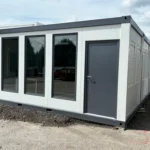 Bureau modulaire portable – 4 modules de 6 x 9,72 m