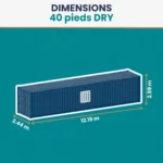 Conteneur 40 Pieds DRY – Image 2