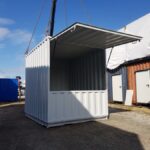 Conteneur traiteur 10 HC avec ouverture latérale