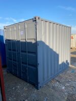 Conteneur maritime DV de 10 pieds, peint (gris)